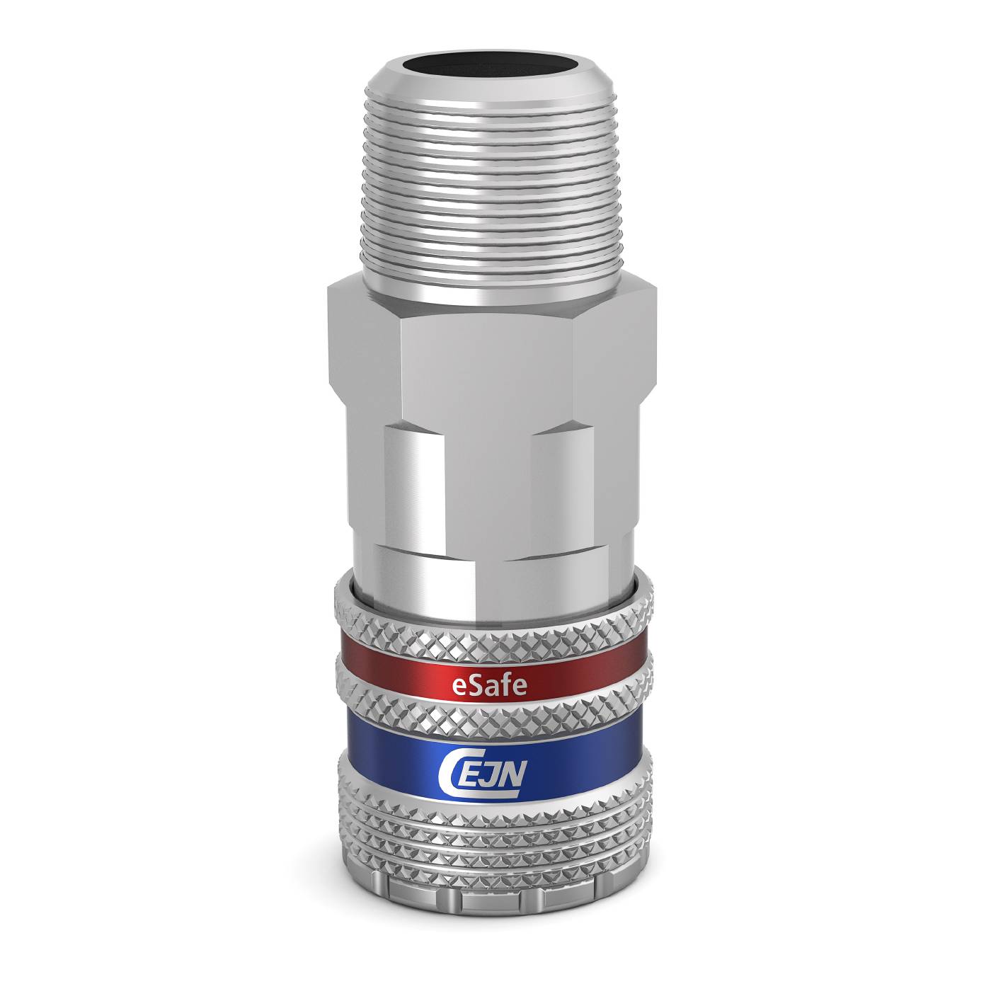 Snabbkoppling Tryckluft Serie 410 eSafe Cejn – bild 1