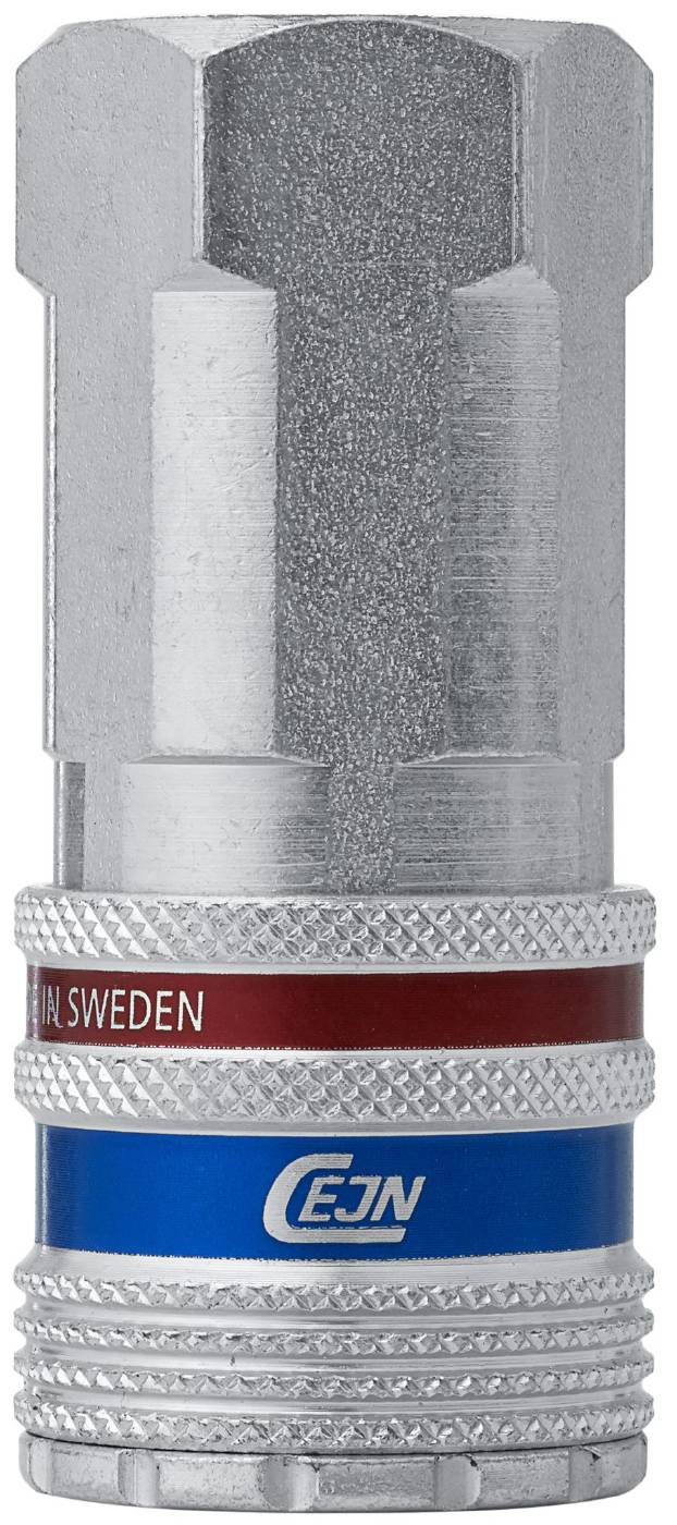 Snabbkoppling Tryckluft Serie 410 eSafe Cejn