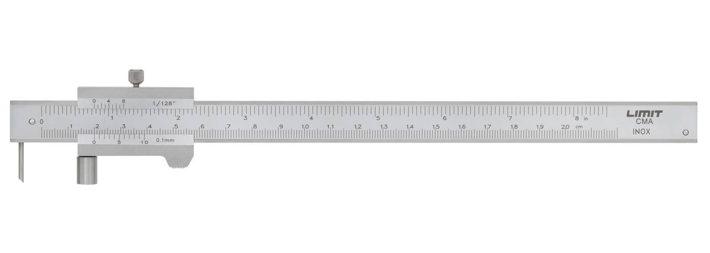 Strykmått 200 mm för metall Limit