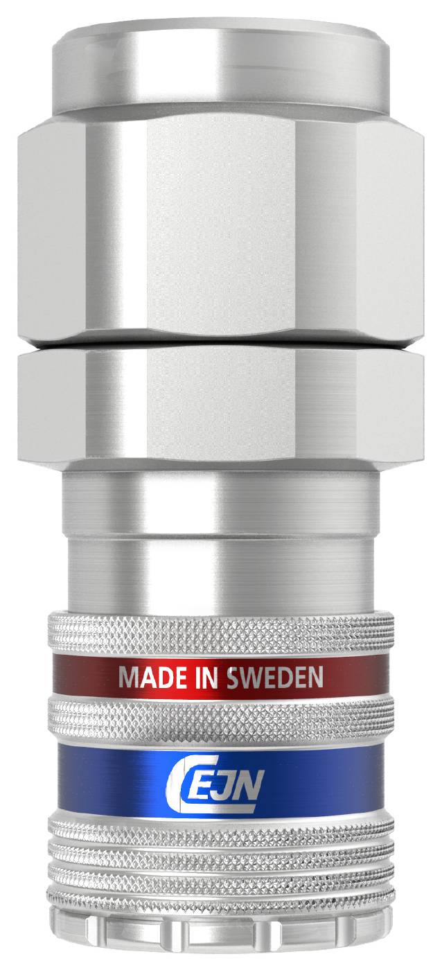 Snabbkoppling Tryckluft Serie 410 eSafe Cejn – bild 1