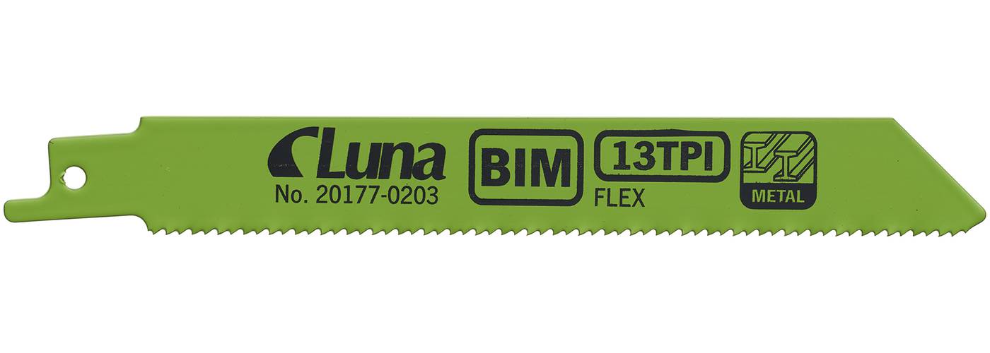 Tigersågblad 13T av Bi-metall med flexibel klinga för metall – bild 1