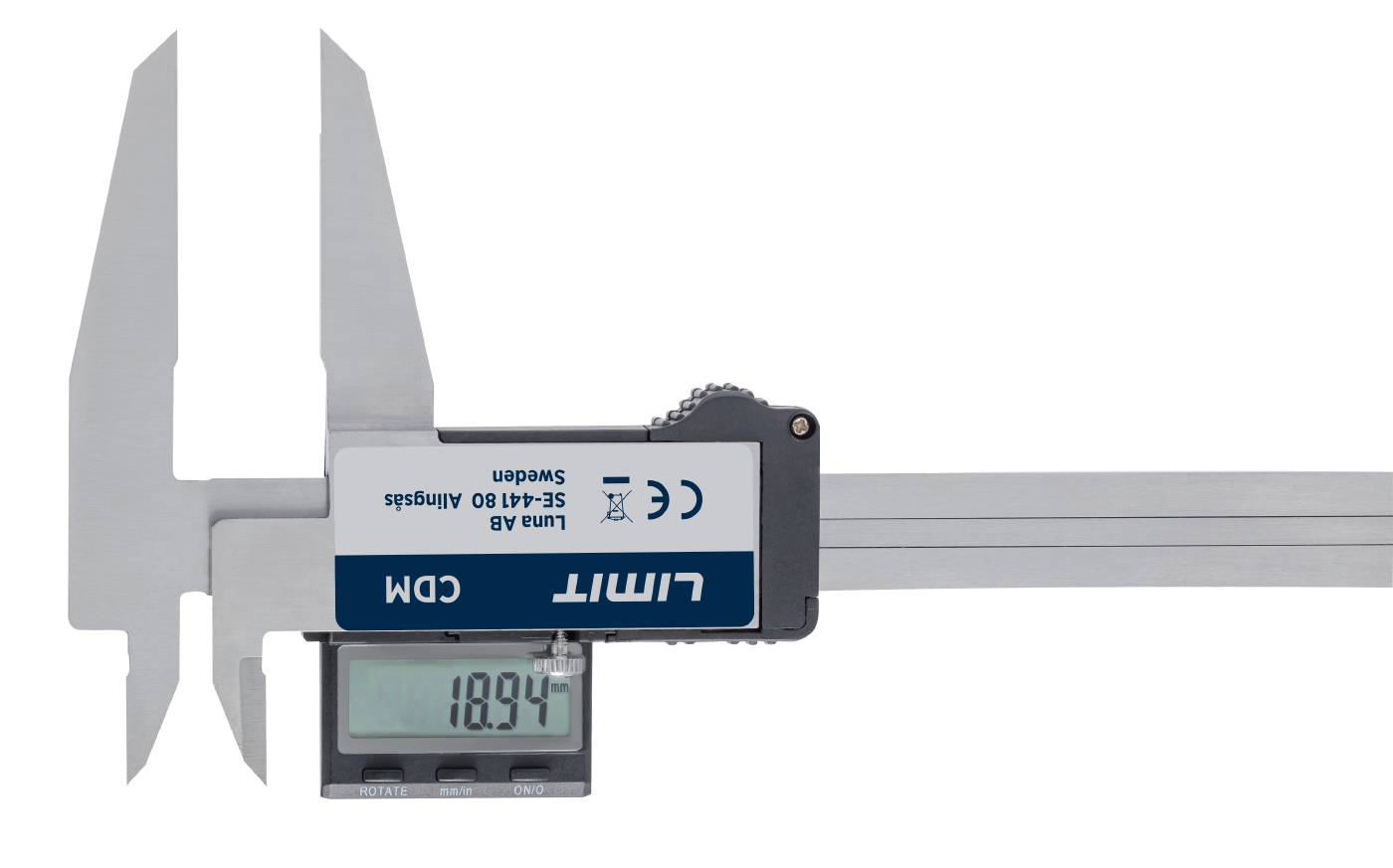 Digitalt skjutmått CDM-Flex LCD 150 / 200 / 300 mm Limit – bild 3
