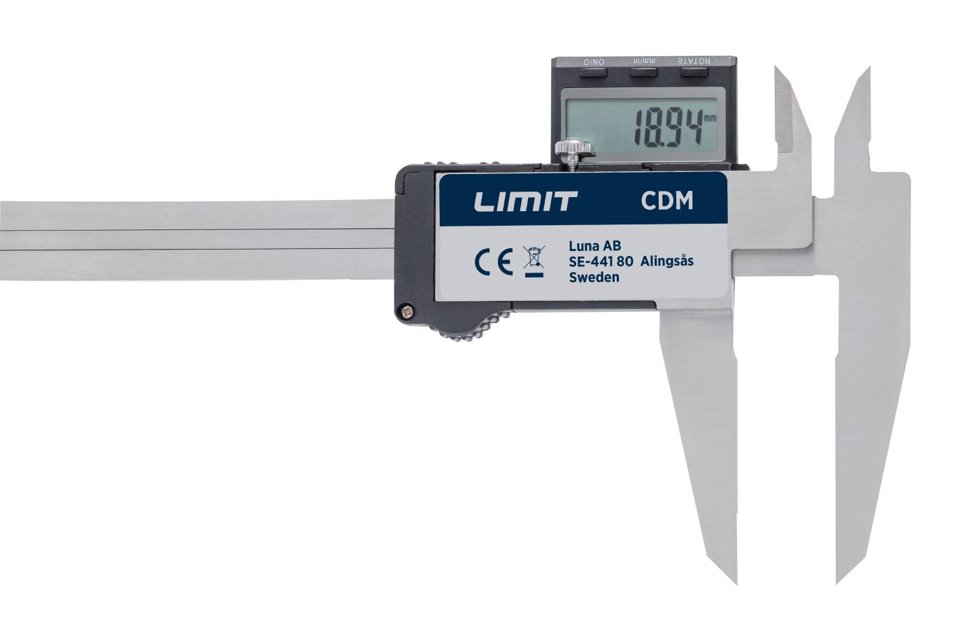 Digitalt skjutmått CDM-Flex LCD 150 / 200 / 300 mm Limit – bild 4