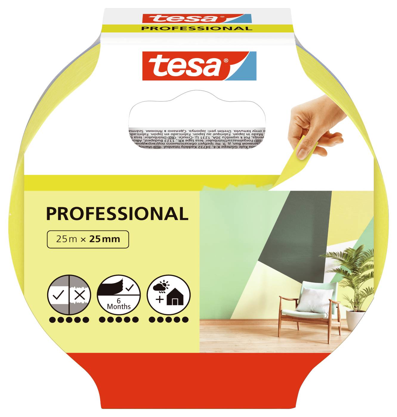 Maskeringstejp Tesa Professional – bild 1