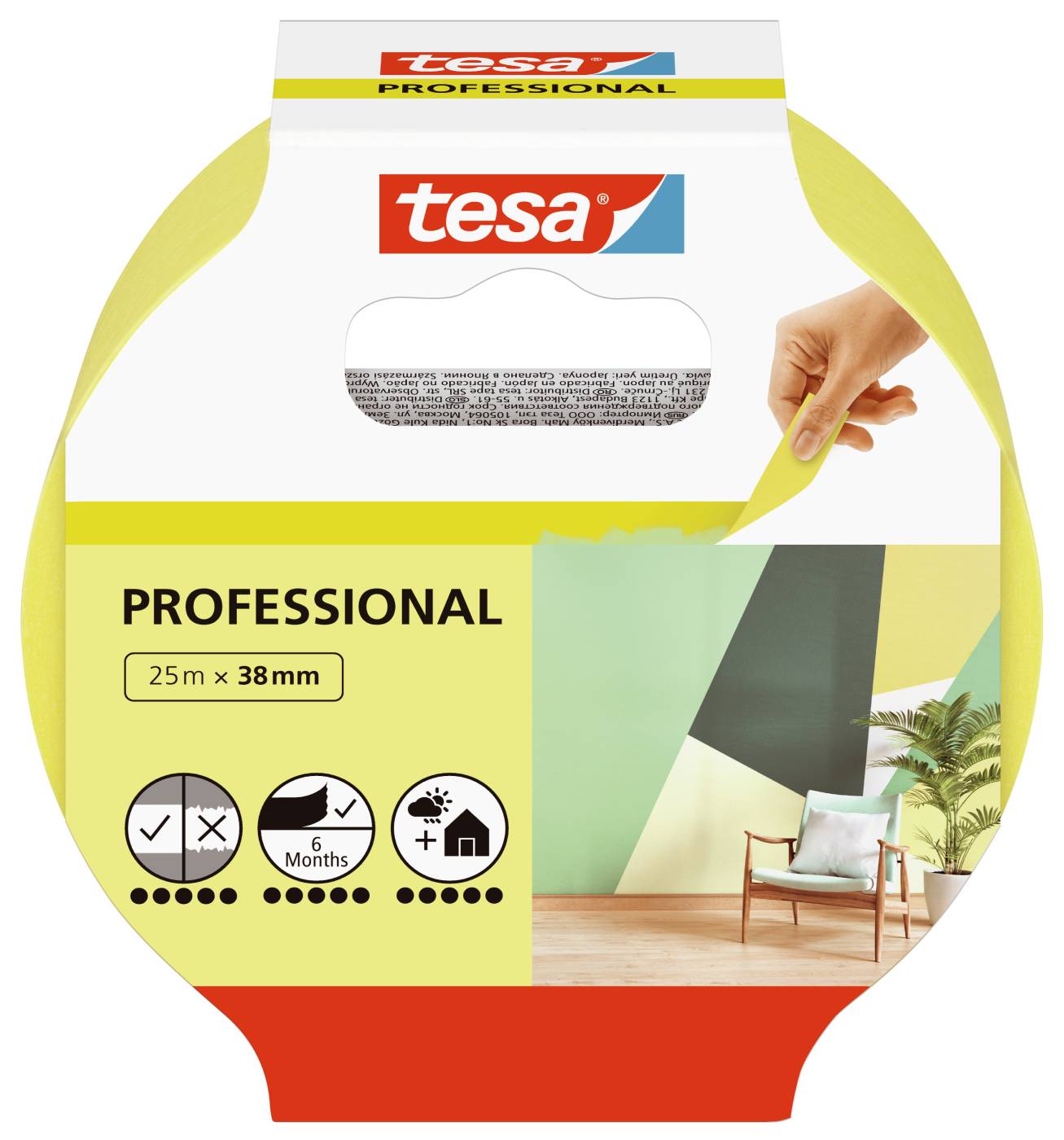 Maskeringstejp Tesa Professional – bild 1