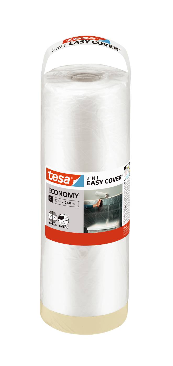Maskeringsfolie Tesa Easy Cover Economy Refill