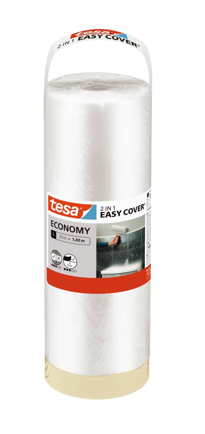 Maskeringsfolie Tesa Easy Cover Economy Refill – bild 1