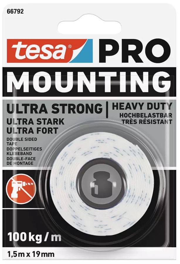 Monteringstejp Tesa Pro Ultra Strong