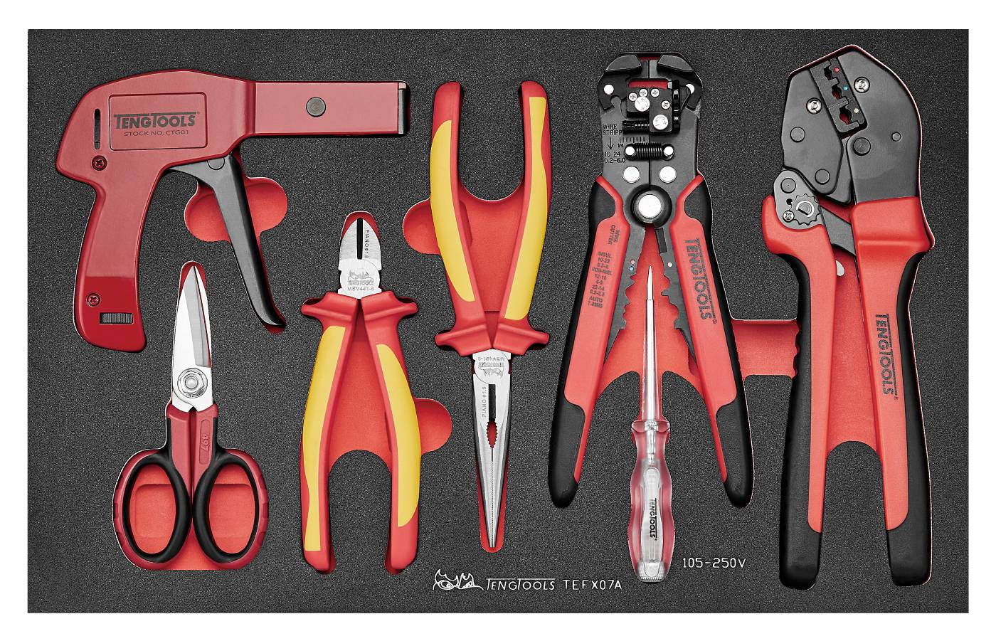 Verktygssats Teng Tools TEFX07A
