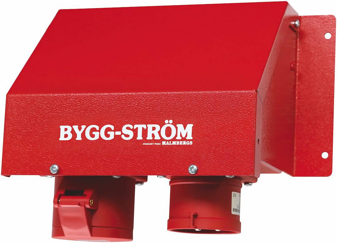 Bodanslutningslåda 32A BYGG-STRÖM