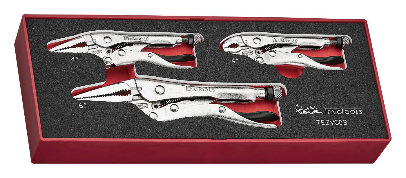 3 delars Universaltångsats Teng Tools TEZVG03