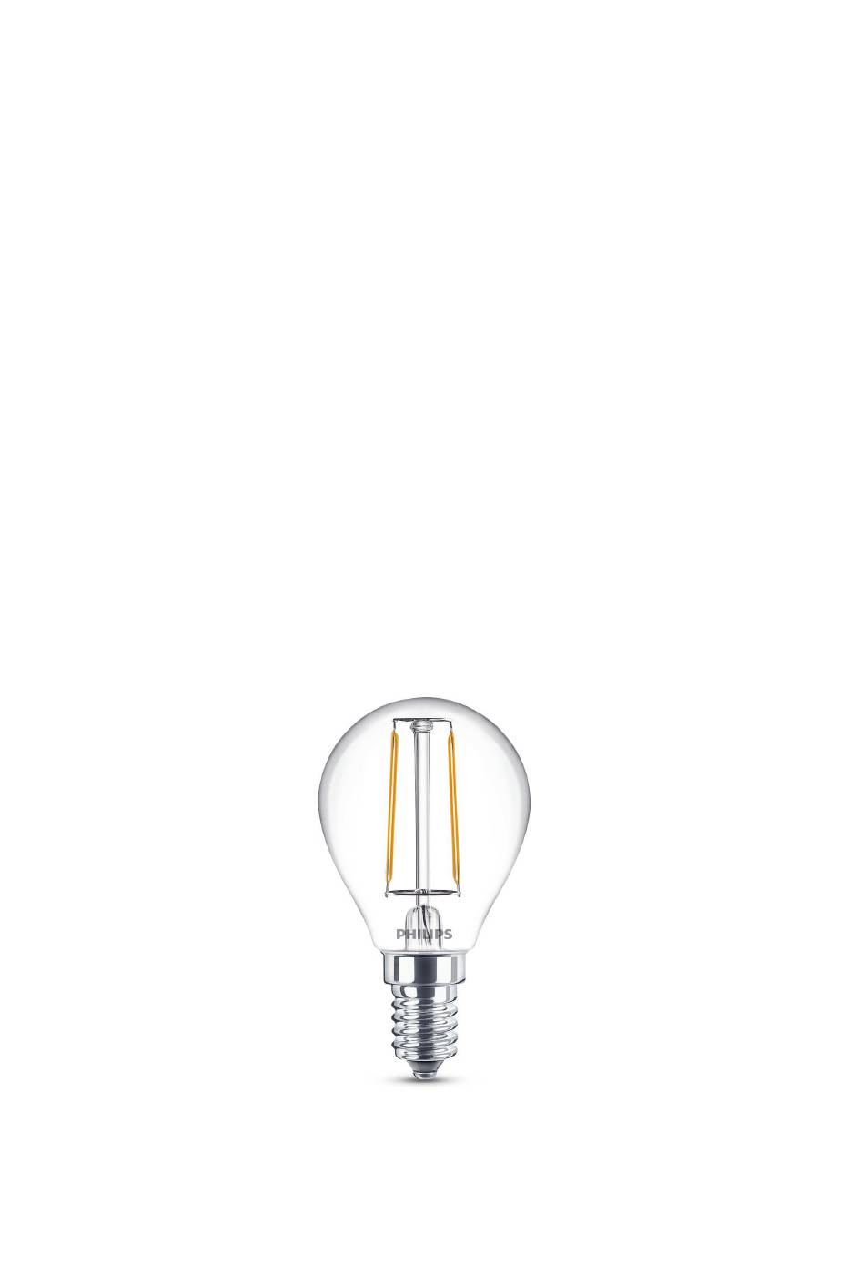 Klassisk LED-lampa E14 (klar) Philips