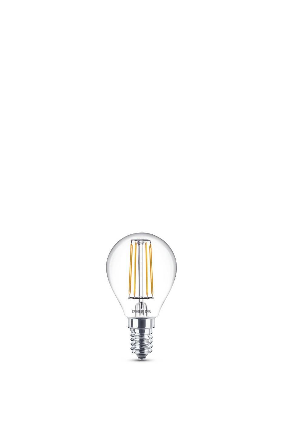 Klassisk LED-lampa E14 (klar) Philips