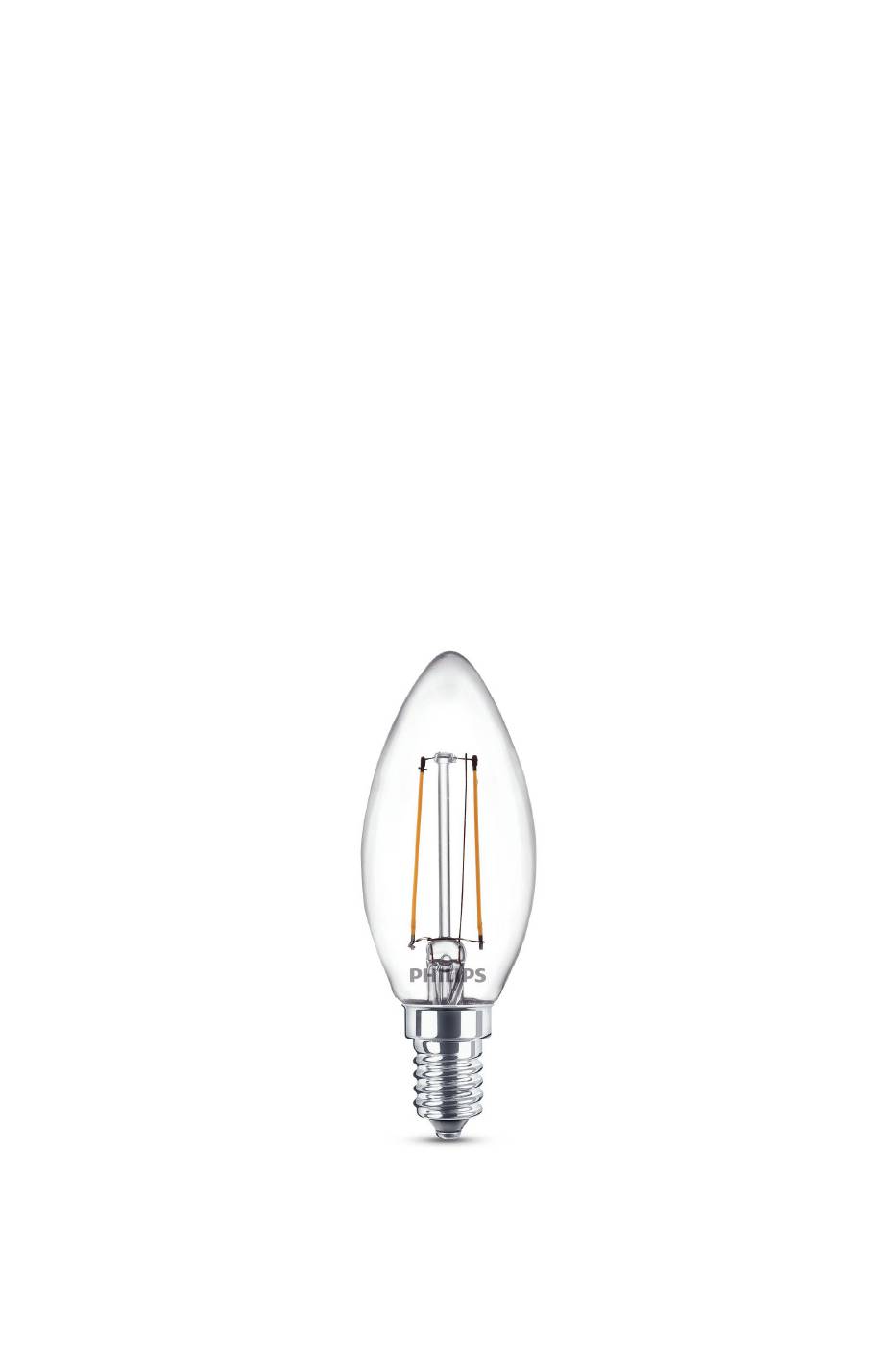 Klassisk LED-lampa E14 (klar) Philips