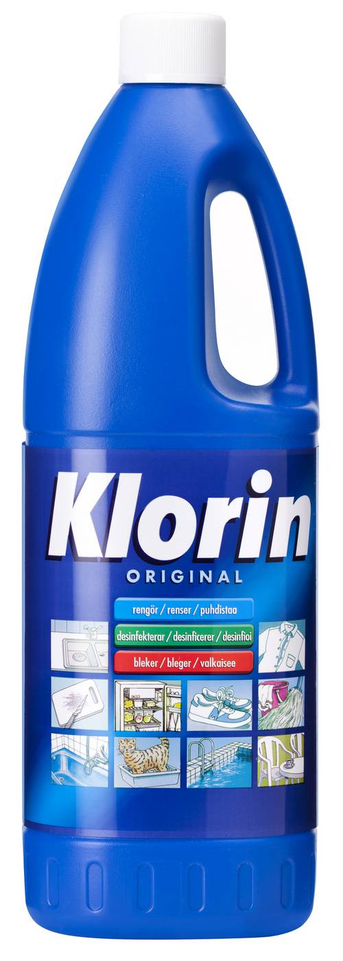 Rengöringsmedel Klorin