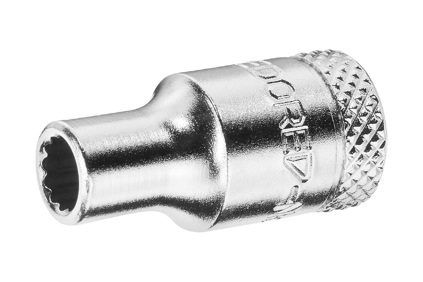 Hylsa. Med 1/4" fyrkantsfäste. Gedore D 20