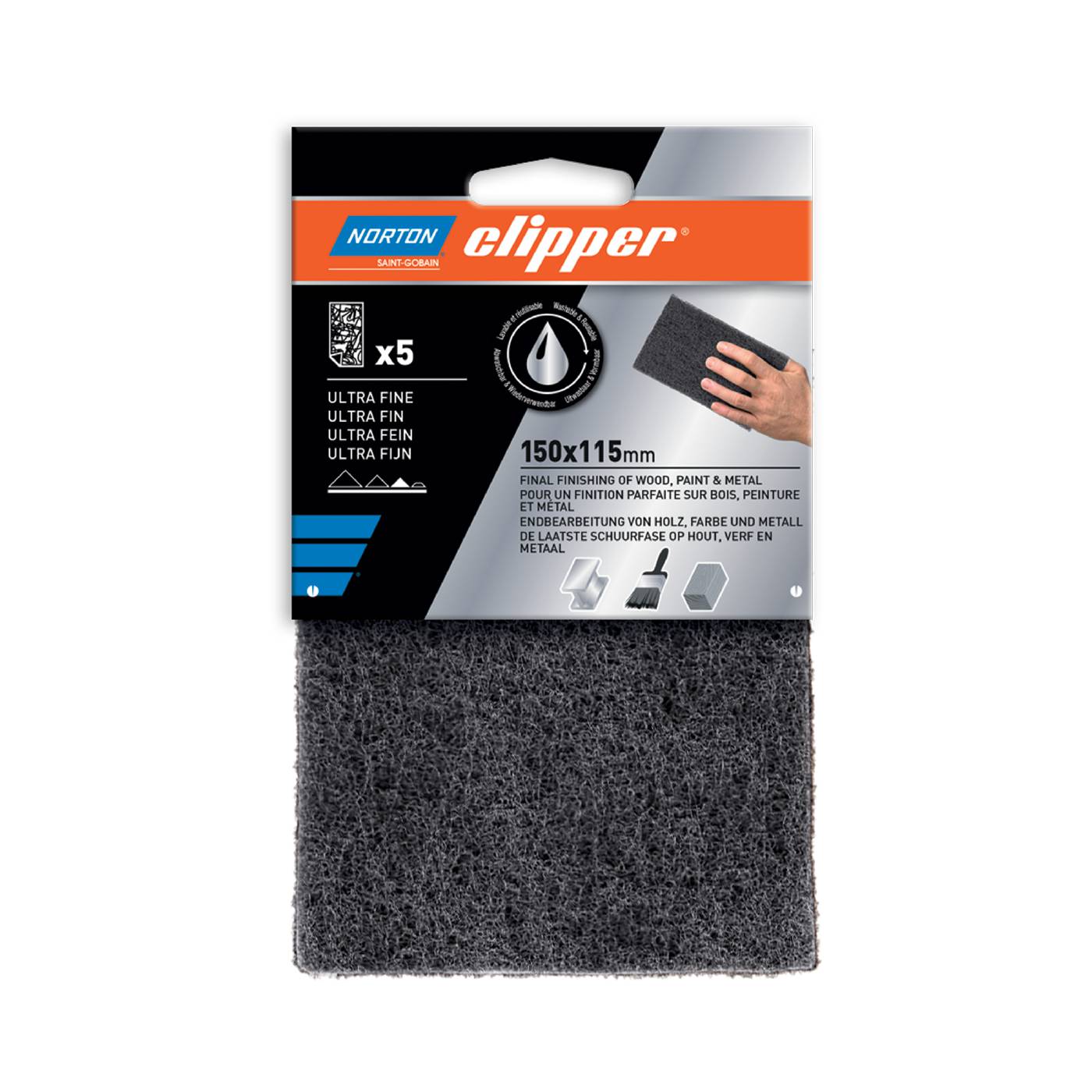 Slipnylonark Norton Clipper SB 150 x 115