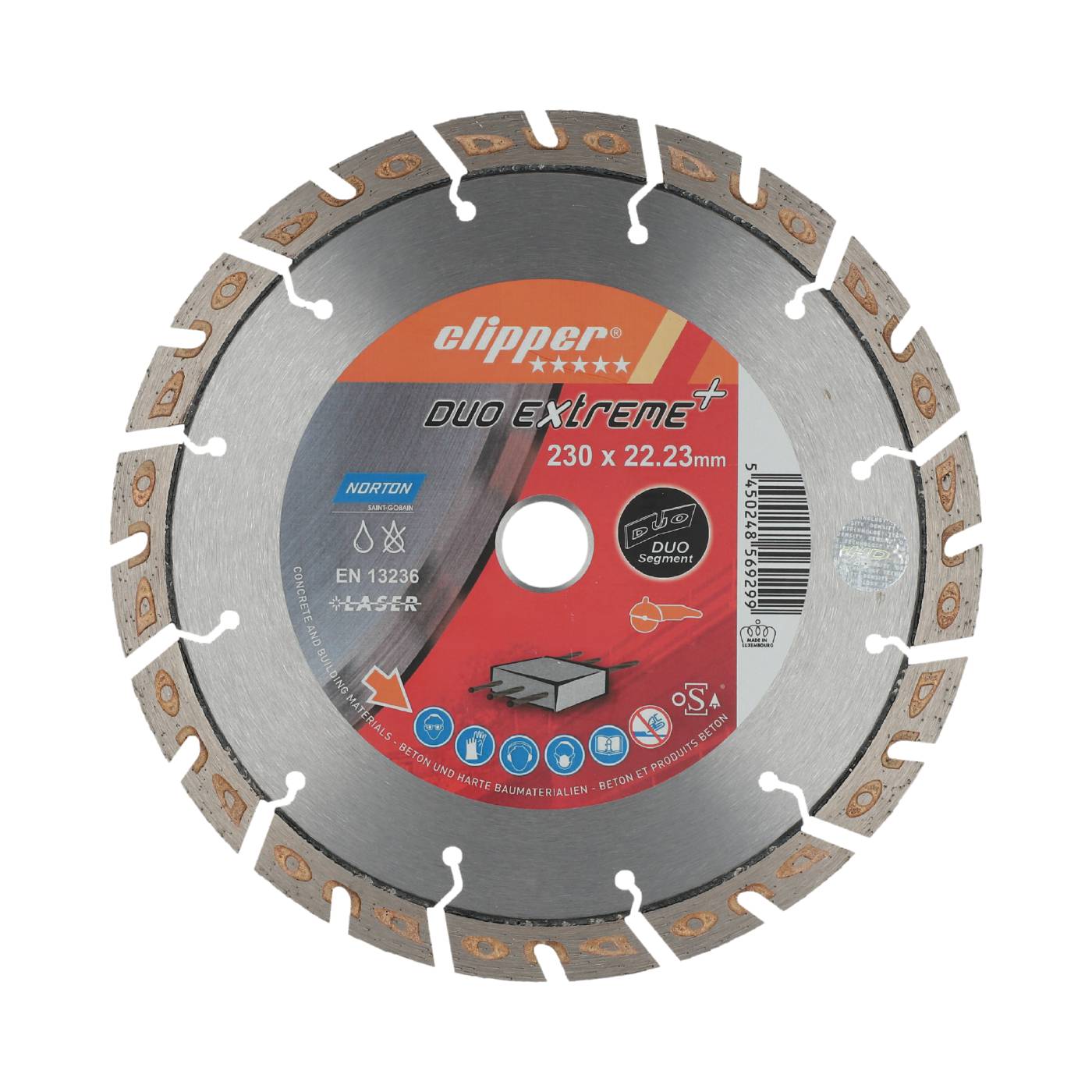 Diamantkaplinga Norton Clipper Extreme Beton – bild 1