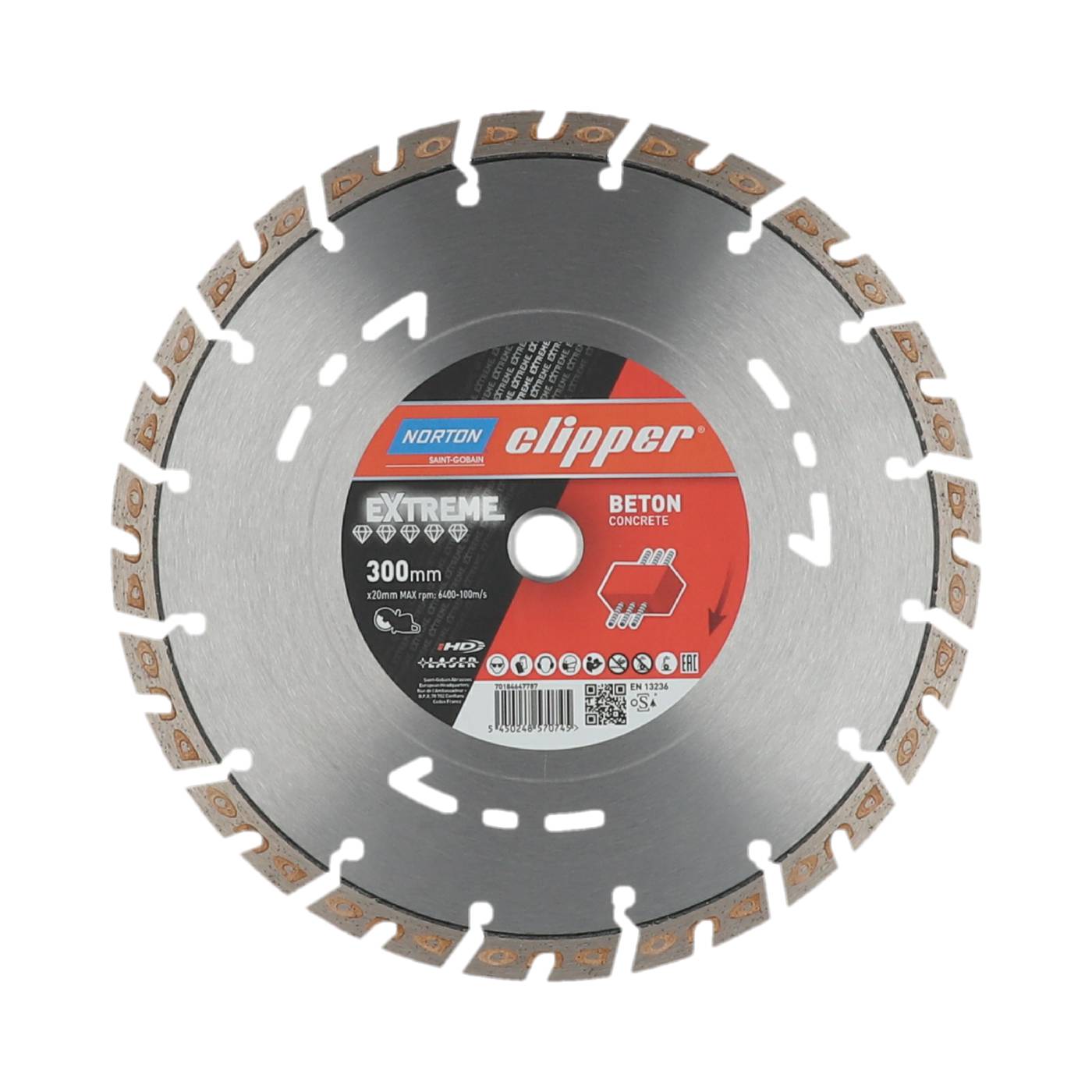 Diamantkaplinga Norton Clipper Extreme Beton