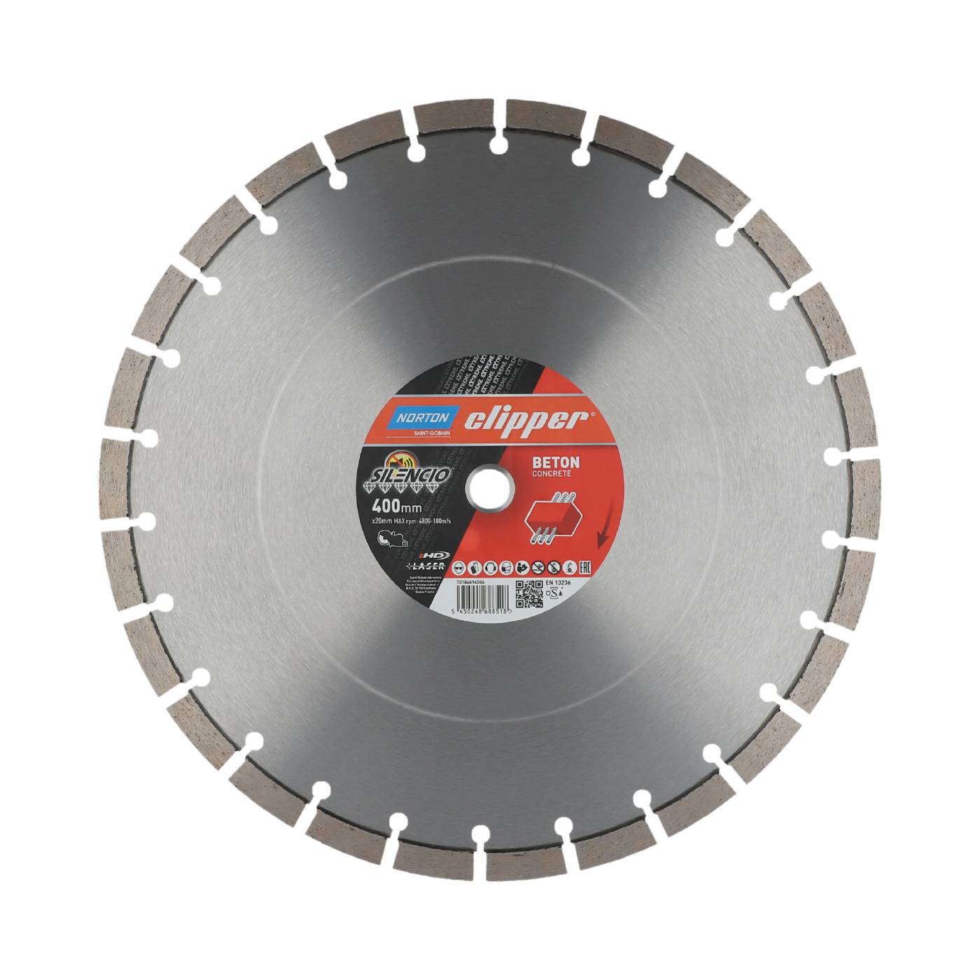 Diamantkapklinga 350-500 Norton Extreme Beton Silencio