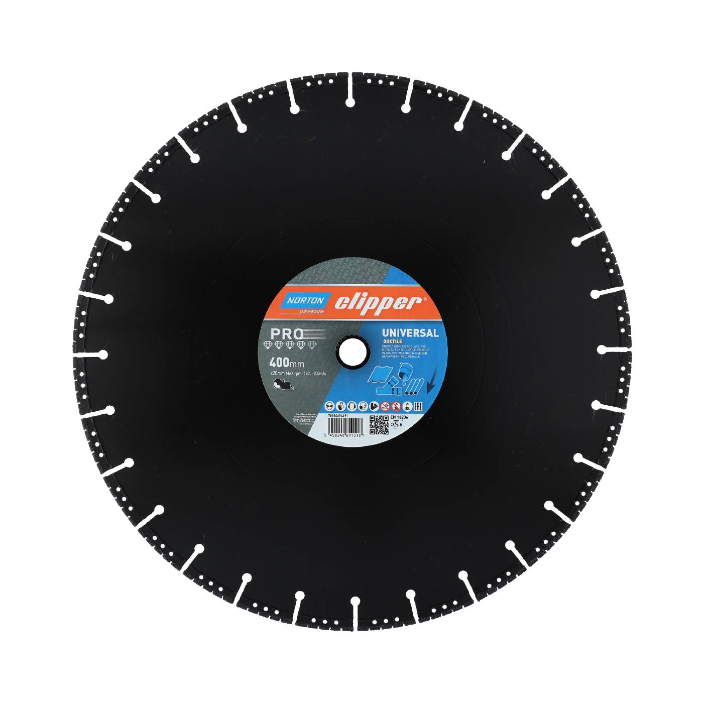 Diamantkapklinga Norton Clipper Pro Universal Ductile 300/400