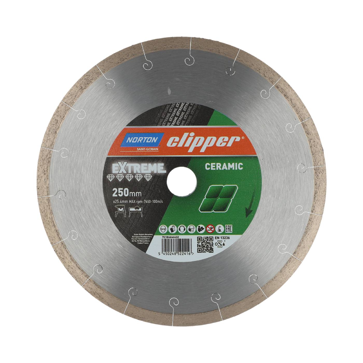 Diamantkapklinga Norton Clipper Extreme Ceramic – bild 1