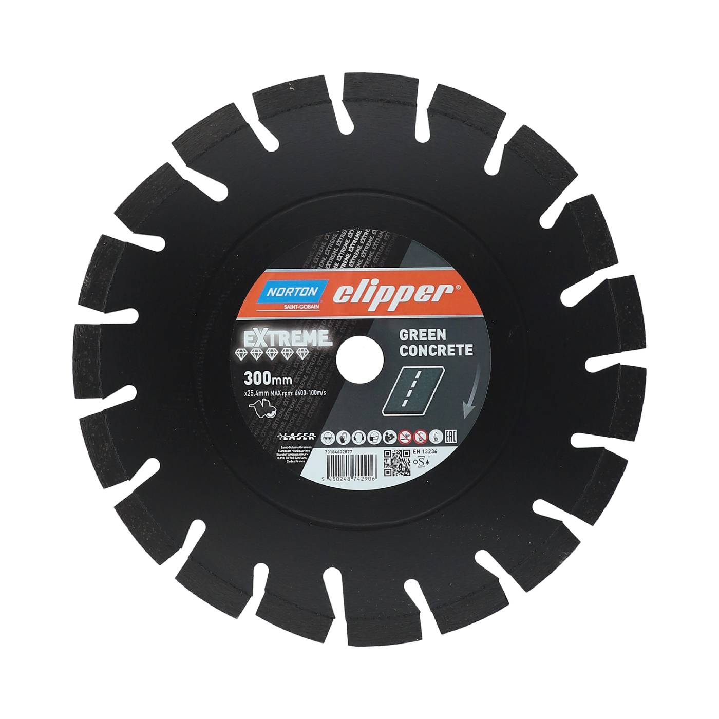 Diamantkapklinga Norton Clipper Green Concrete – bild 1