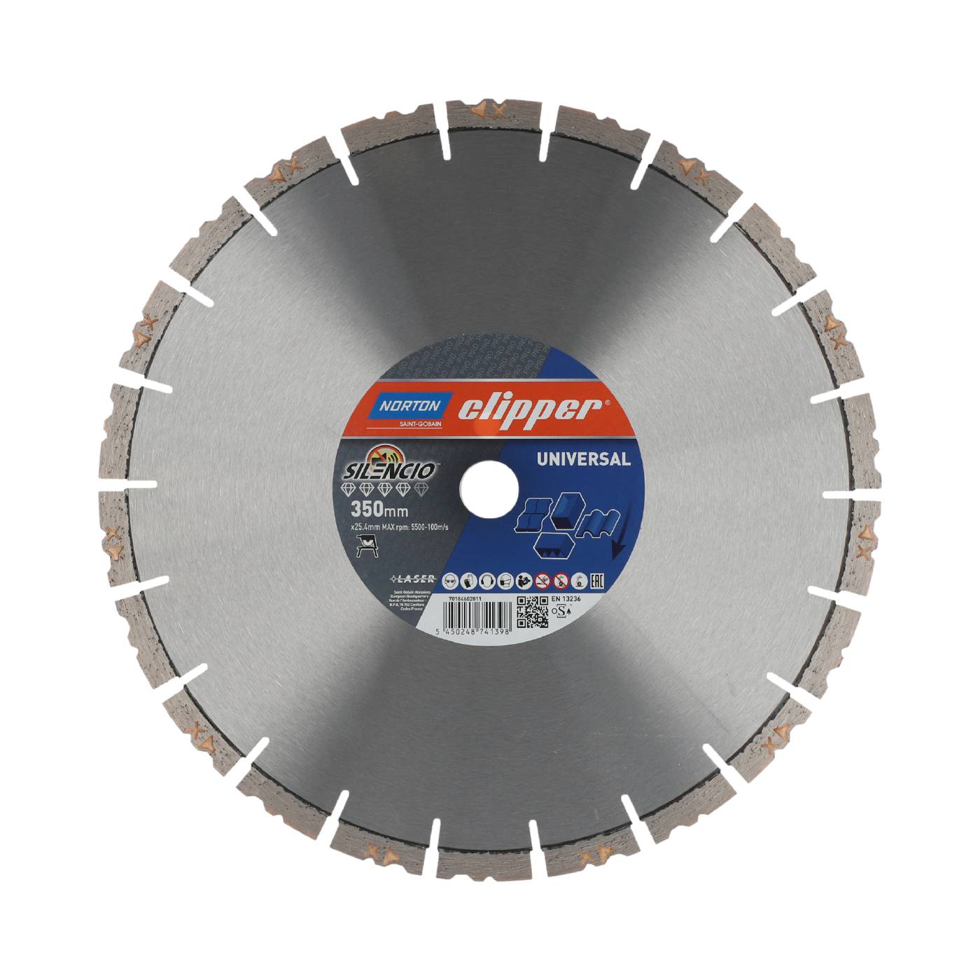 Diamantkapklinga Norton Clipper Pro Universal Laser Silencio