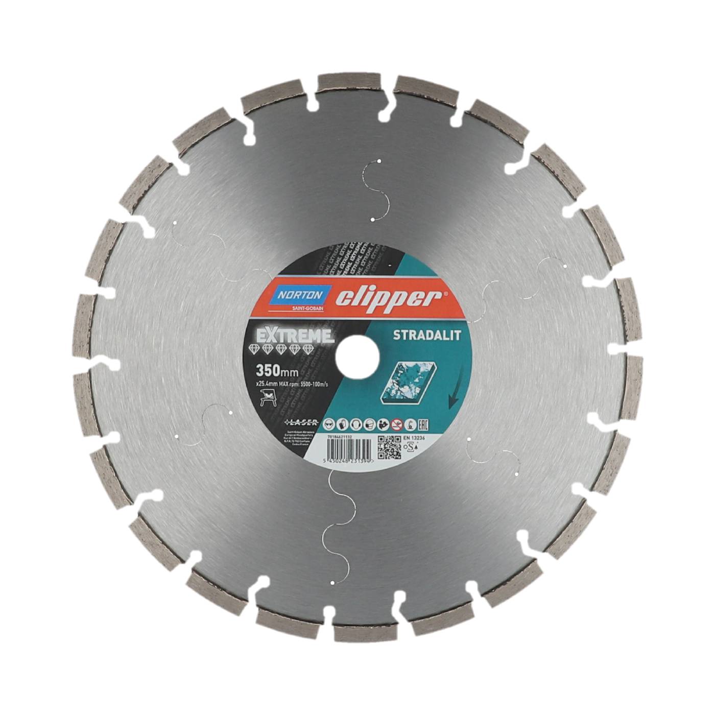 Diamantkapklinga Norton Clipper Extreme Stradalit