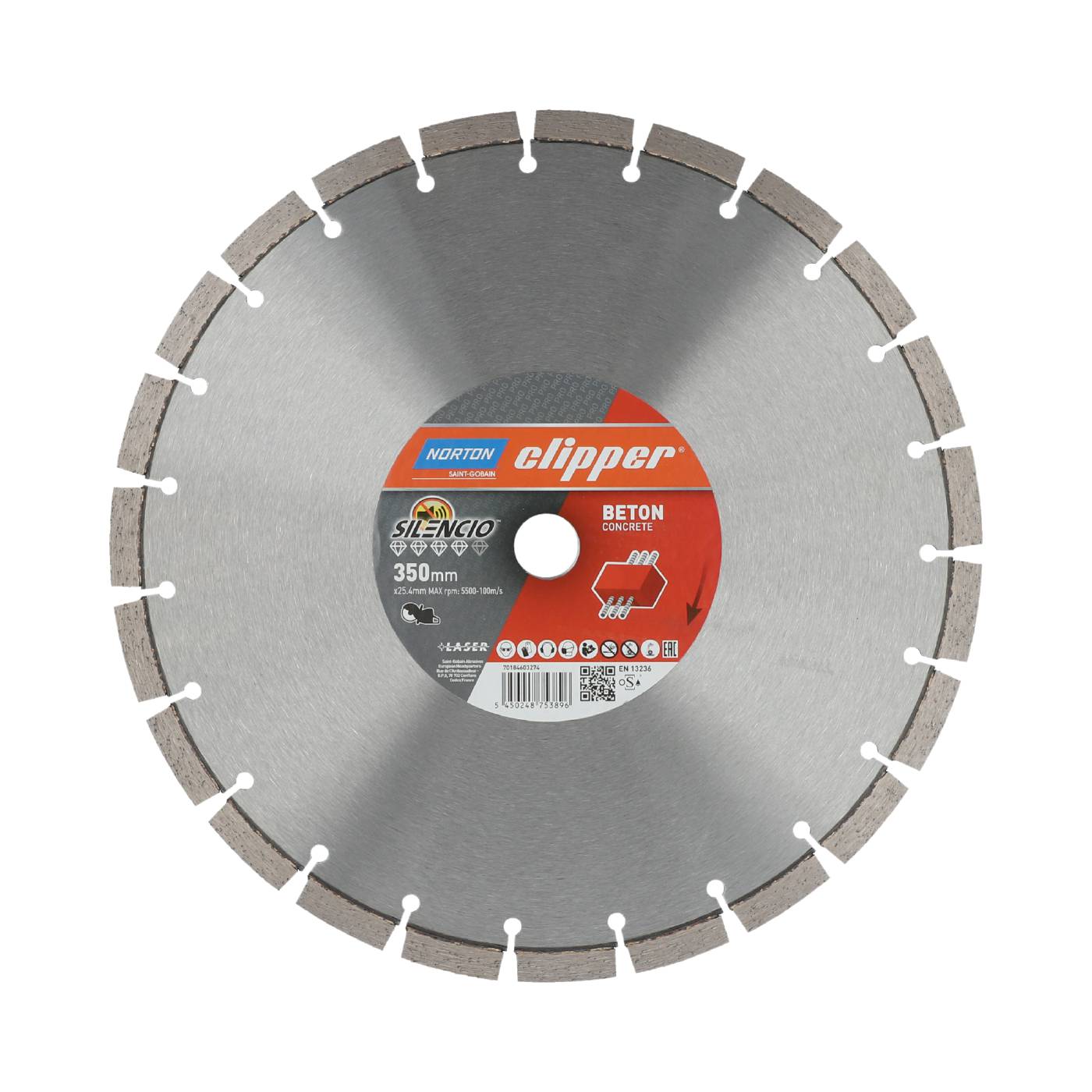Diamantkaplinga Norton Clipper Extreme Beton Silencio
