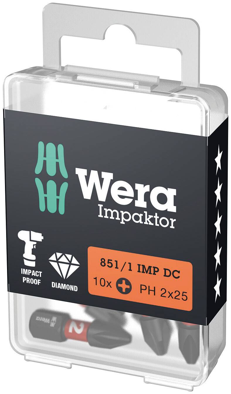 Bitspaket 851/4 IMP DC PH Wera