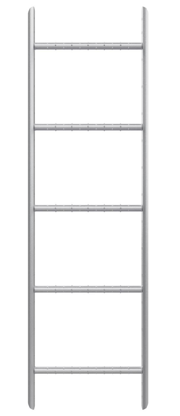 Vägg- och takstege stål W.steps Ladders