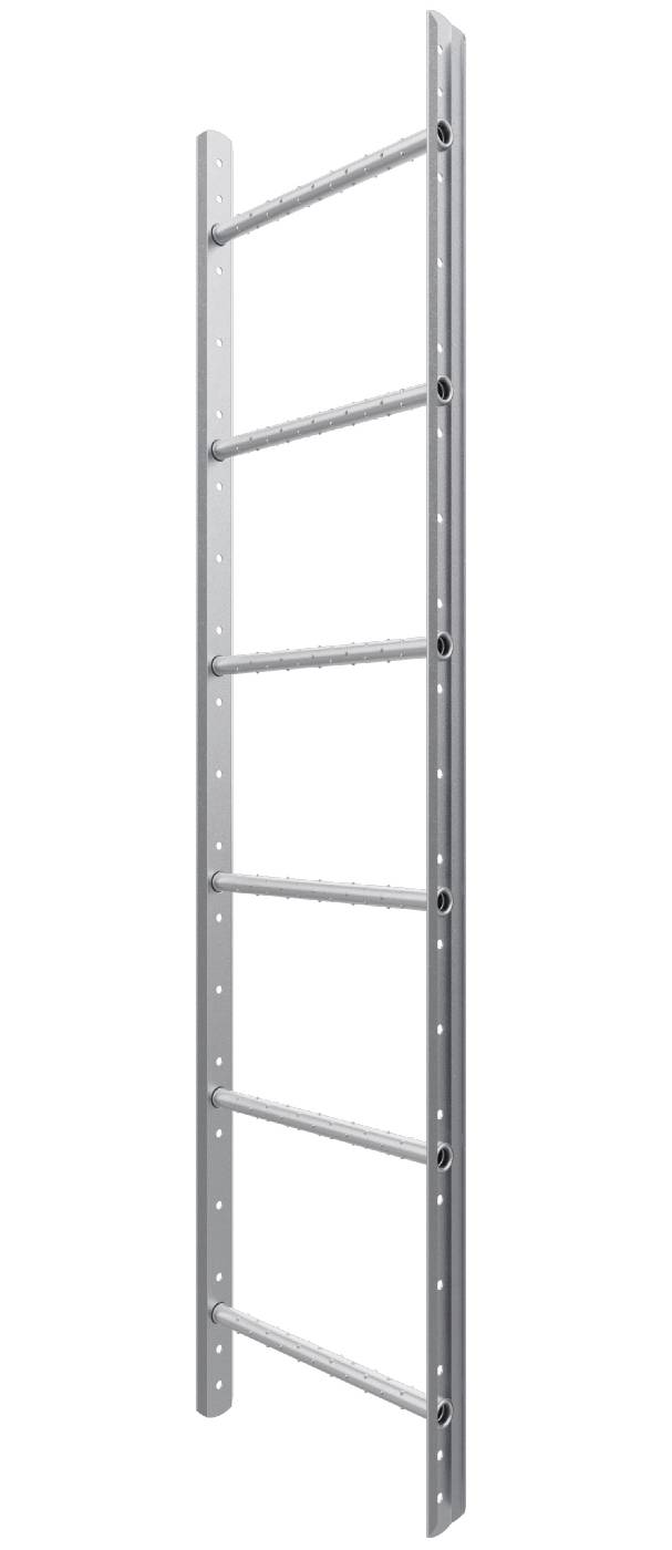 Vägg- och takstege stål W.steps Ladders