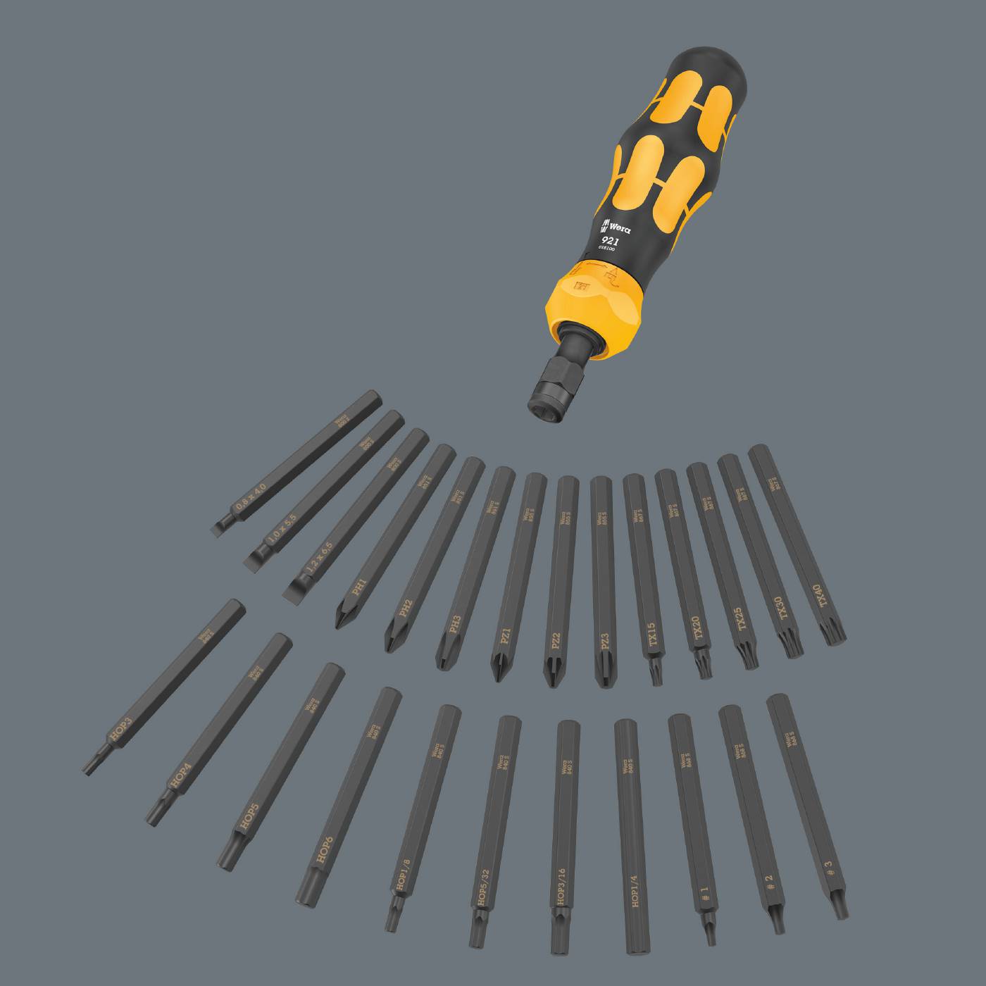 Slagskruvmejsel Wera Kraftform Kompakt 900 Set 1 – bild 3
