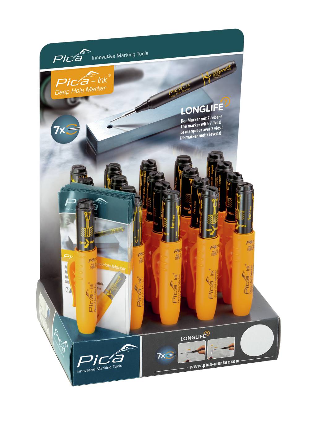 Märkpenna Svart Pica-Ink Display