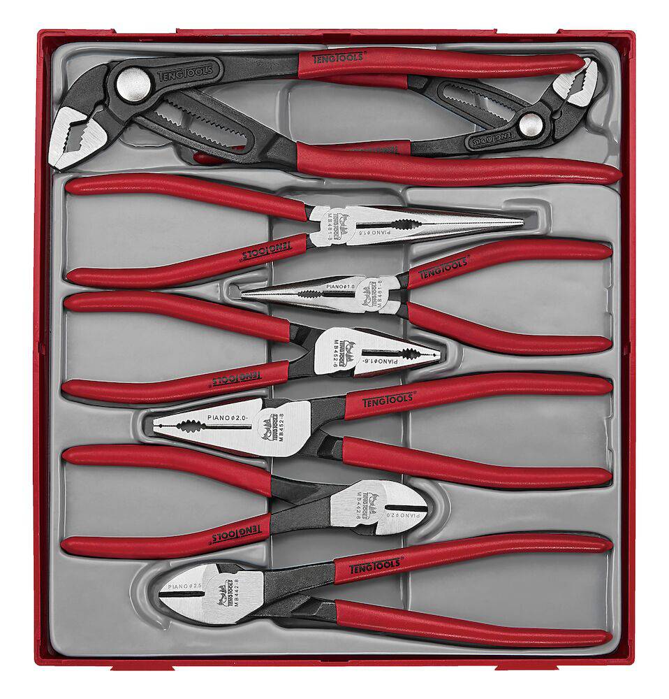 Tångsats (8 delar) TengTools TTD441Q – bild 1