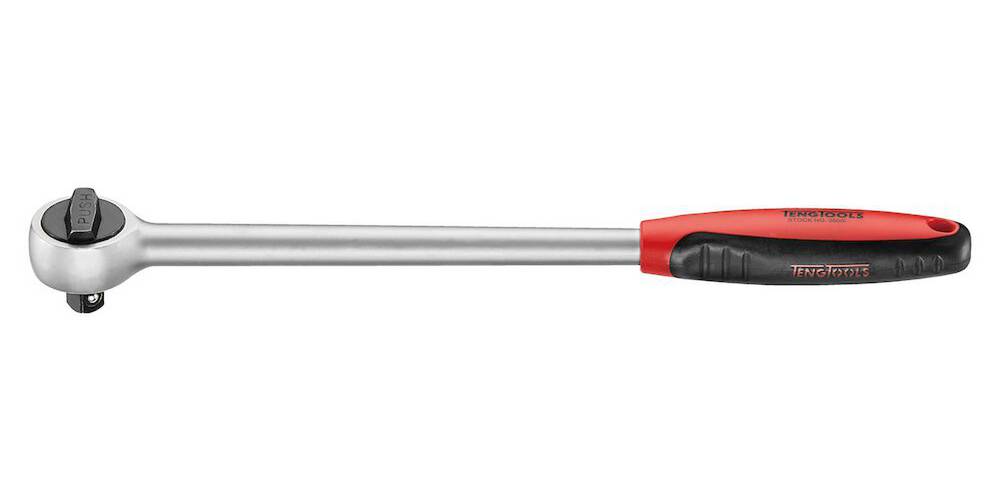 Långt spärrhandtag med 1/2"-fyrkantsfäste. Teng Tools 1400L-1200L