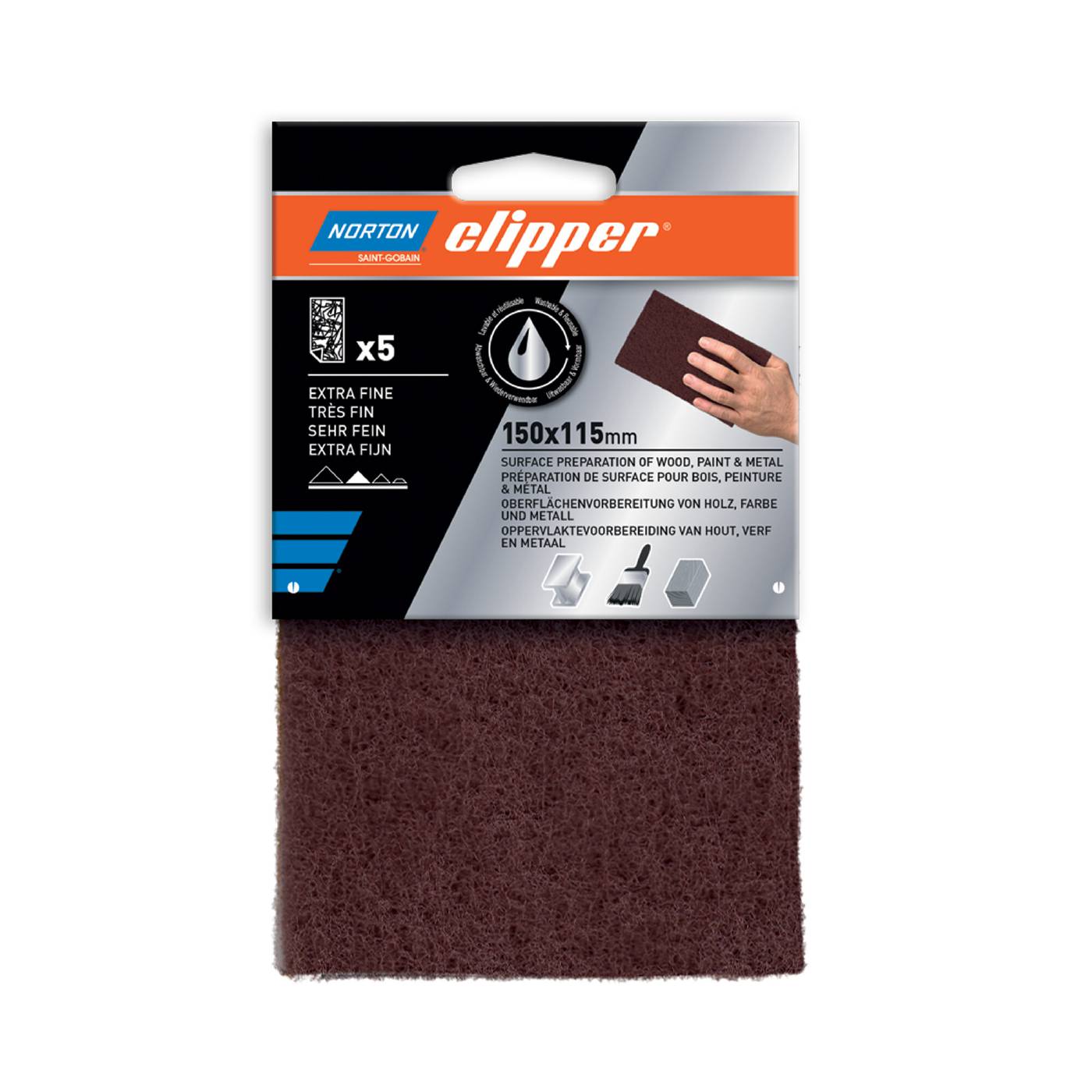 Slipnylonark Norton Clipper SB 150 x 115