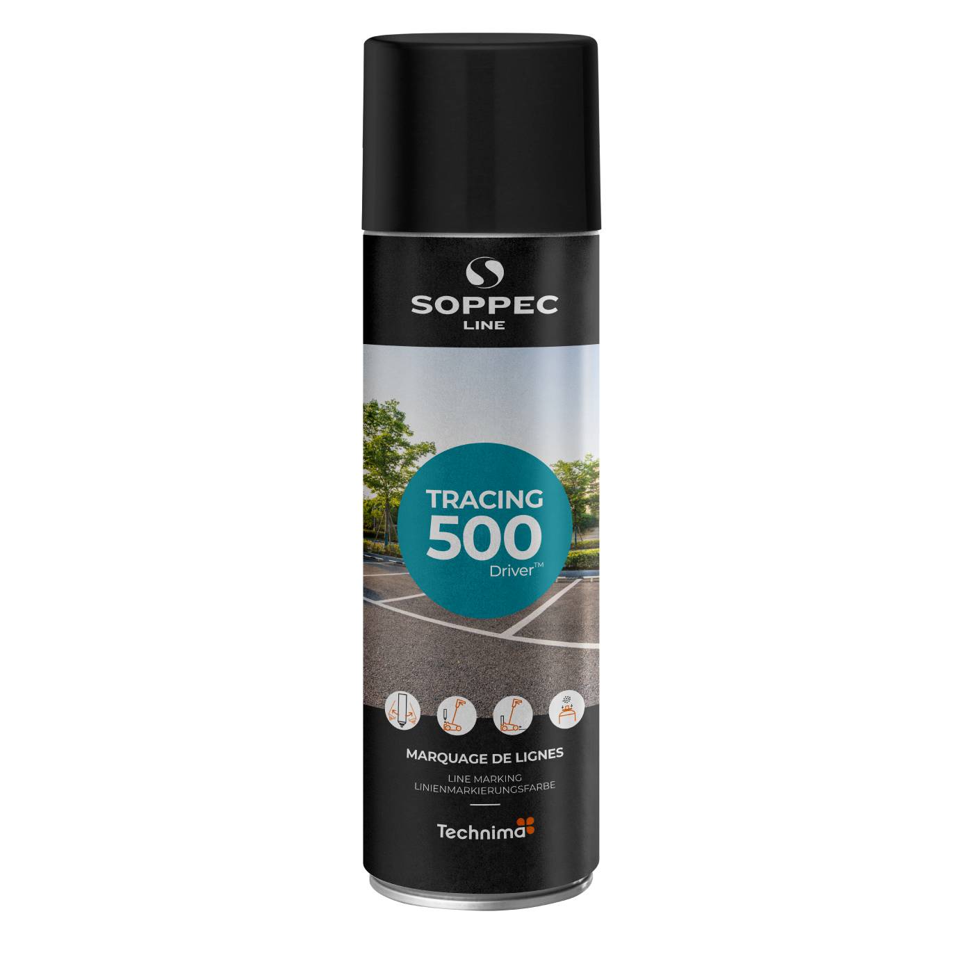 Linjemarkeringsspray Soppec TRACING 500 ml – bild 1