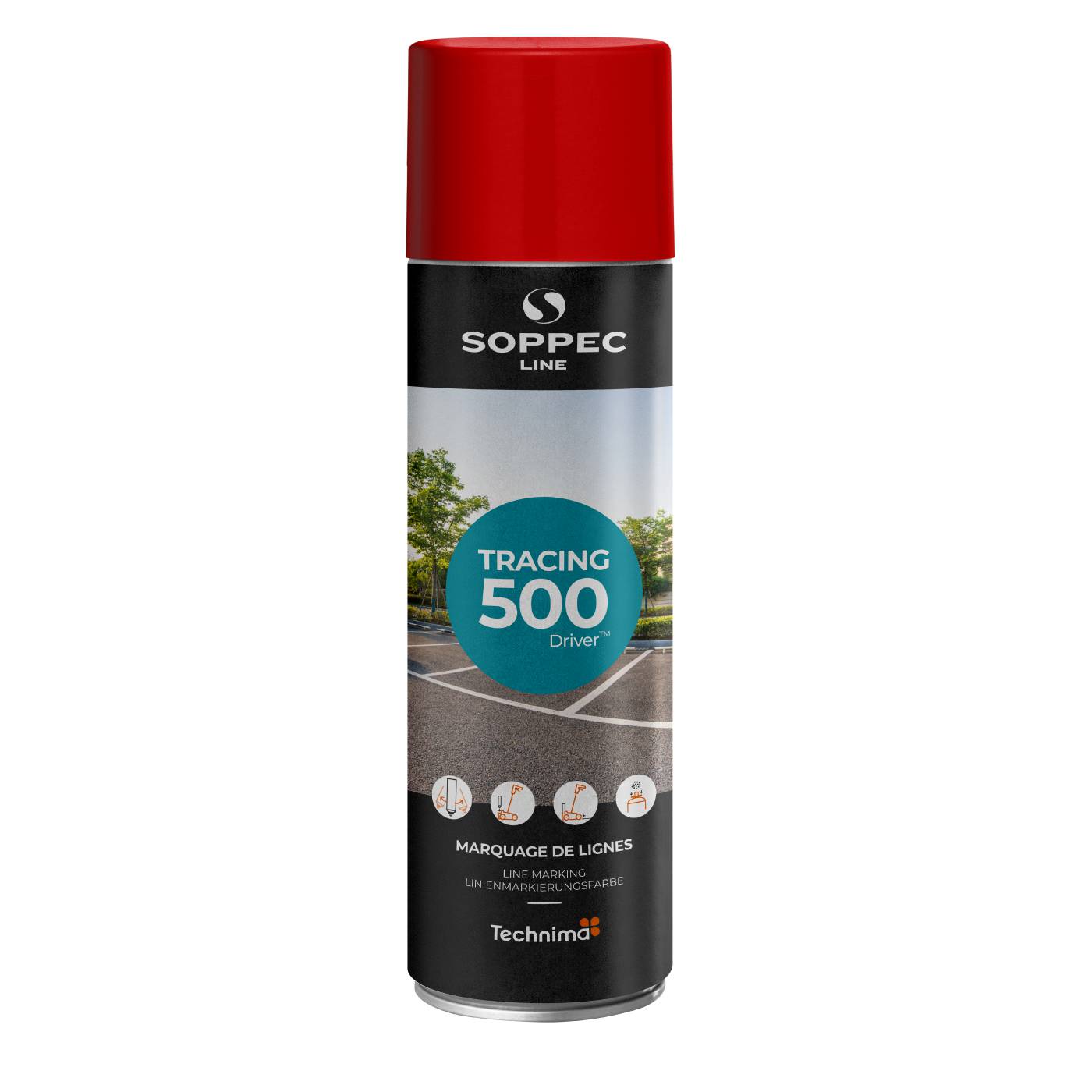 Linjemarkeringsspray Soppec TRACING 500 ml – bild 1