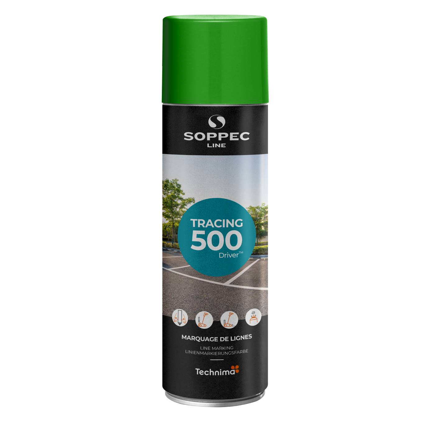 Linjemarkeringsspray Soppec TRACING 500 ml