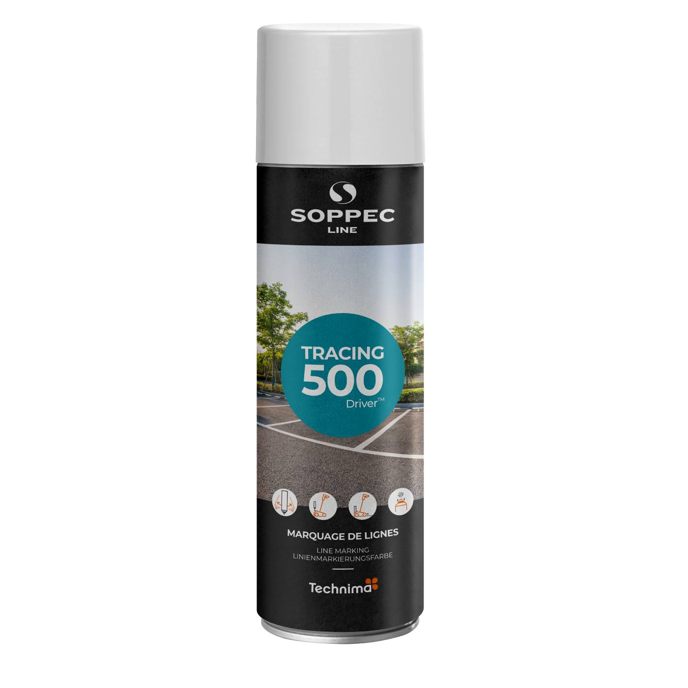 Linjemarkeringsspray Soppec TRACING 500 ml
