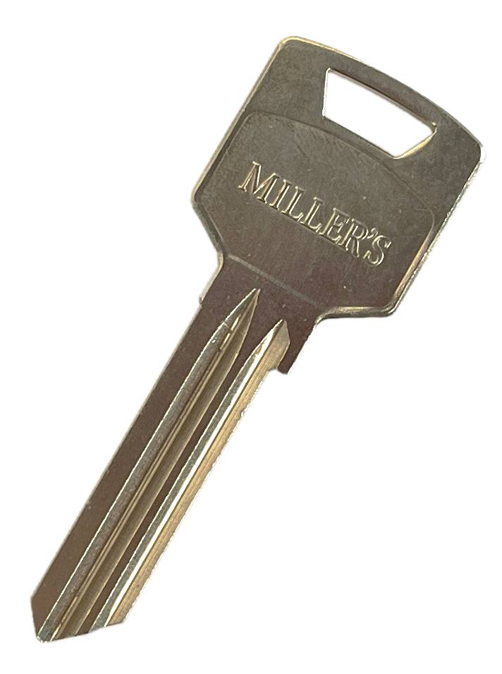 Nyckelämne oval cylinder MILLERS