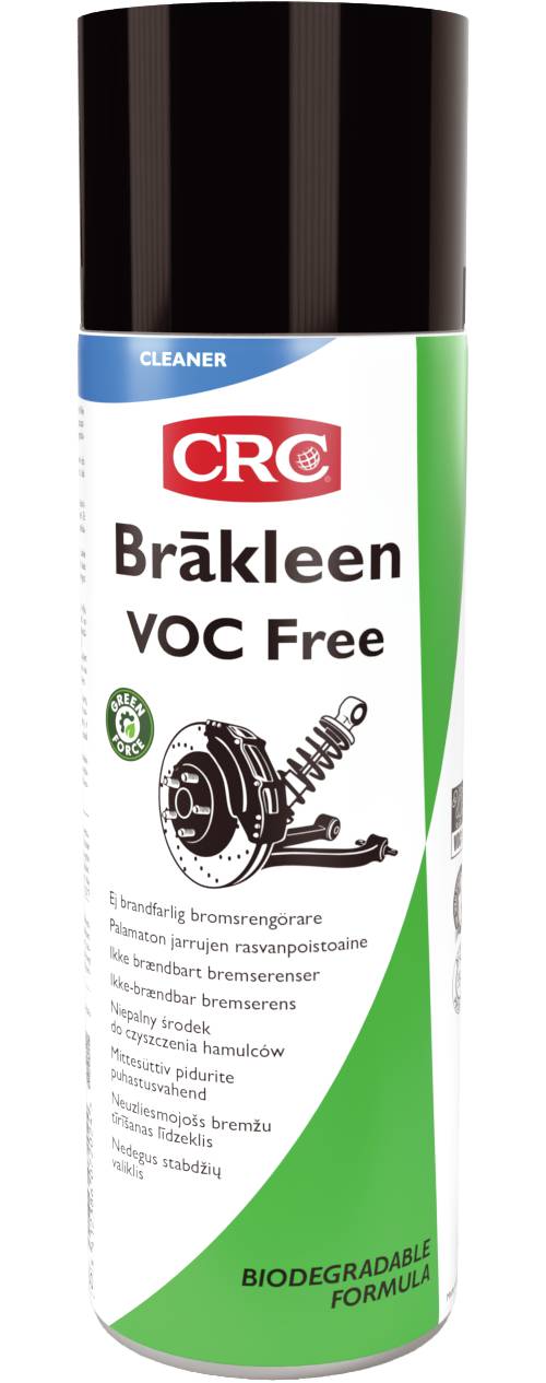 Avfettning Brakleen Pro utan flyktiga organiska ämnen