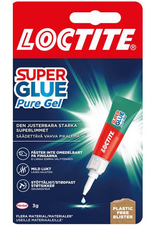 Snabblim Loctite Superlim Power Gel