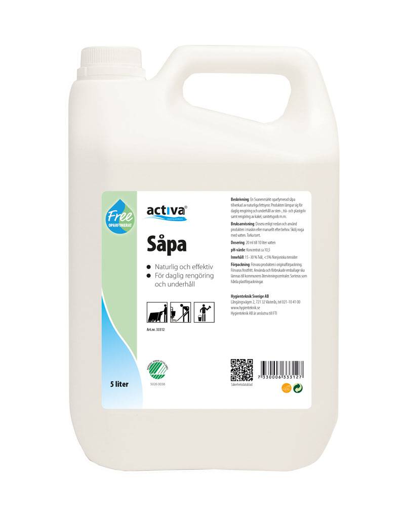 Såpa Activa Free Bio