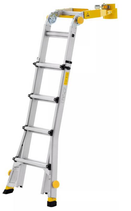 Teleskopisk stolpstege W.steps