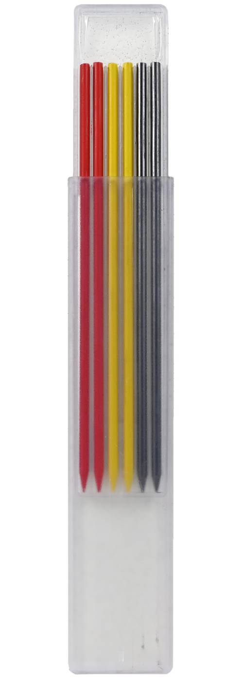 Stift Luna Grafit, röd, gul 2,8 x 125 MM – bild 2