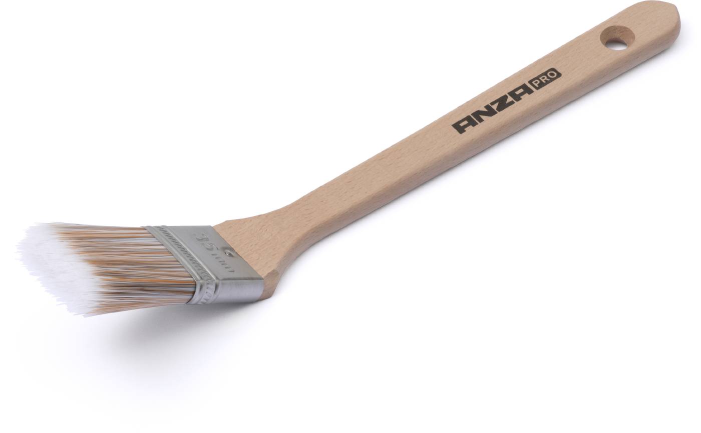 Kort vinkelpensel Super Soft ANZAPRO Trä