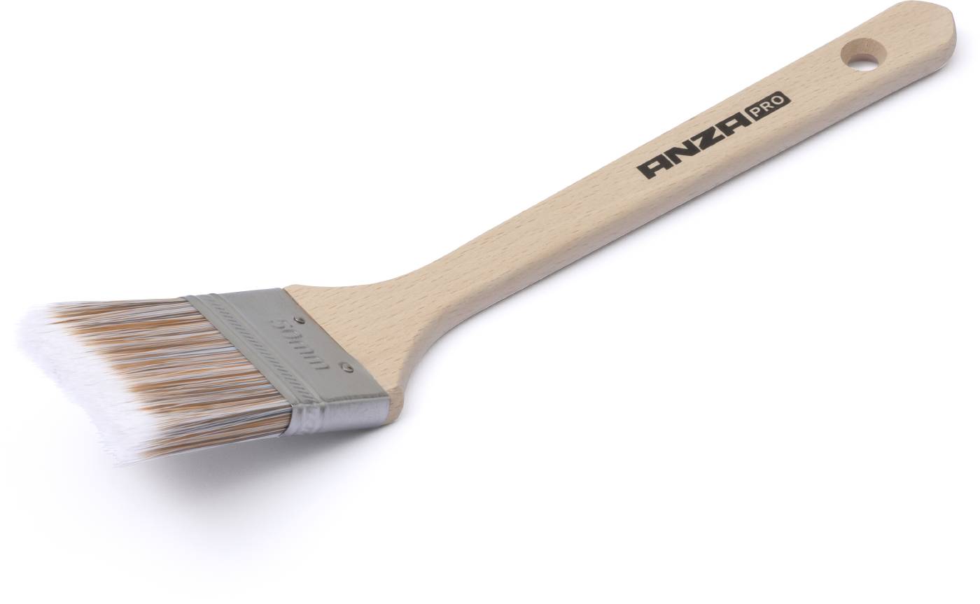 Kort vinkelpensel Super Soft ANZAPRO Trä